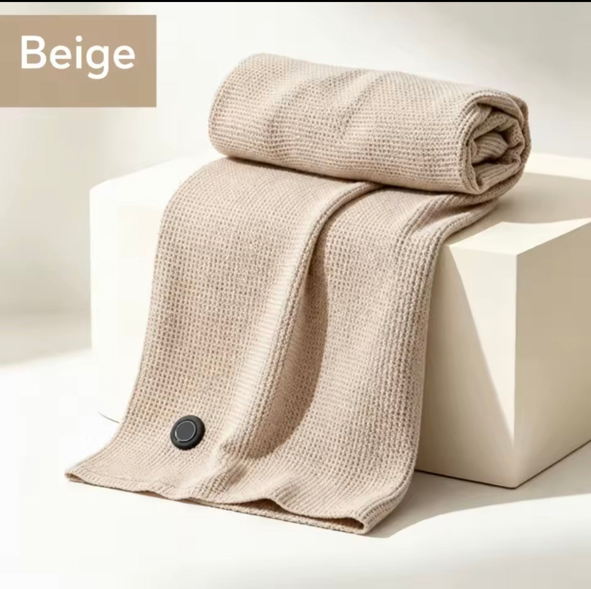 Heated blanket with USB powerd heating