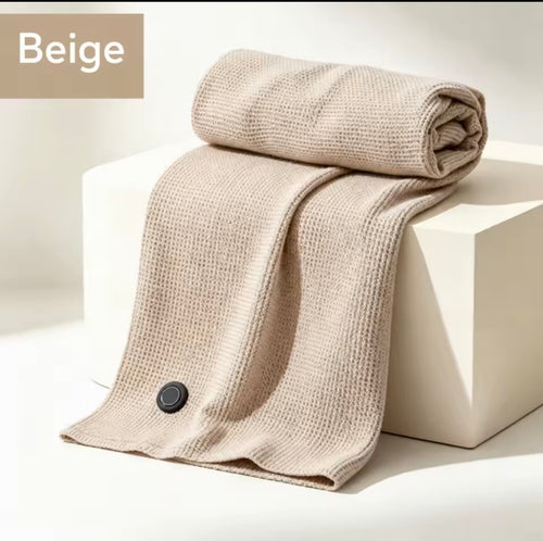 Heated blanket with USB powerd heating
