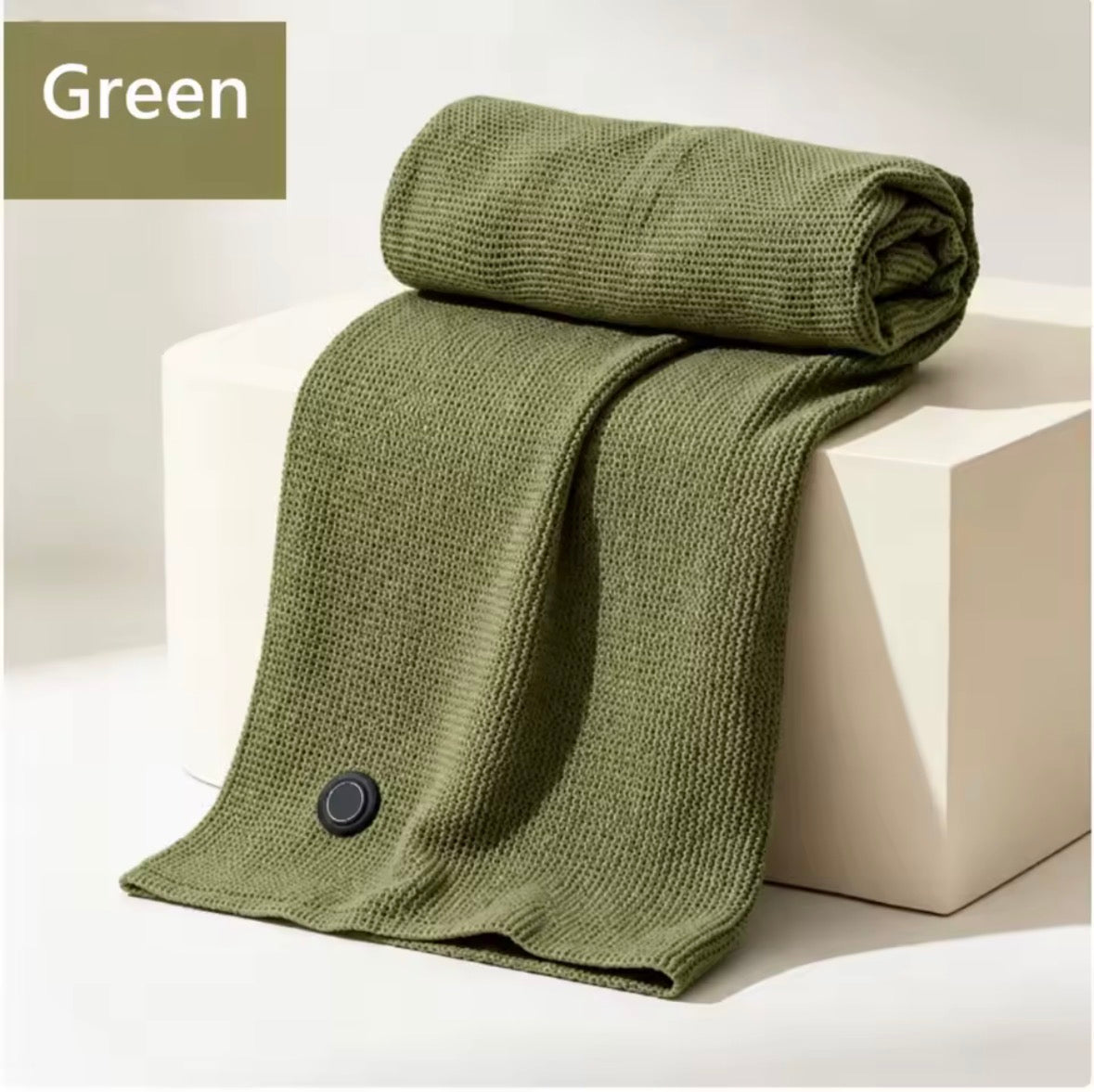 Heated blanket with USB powerd heating