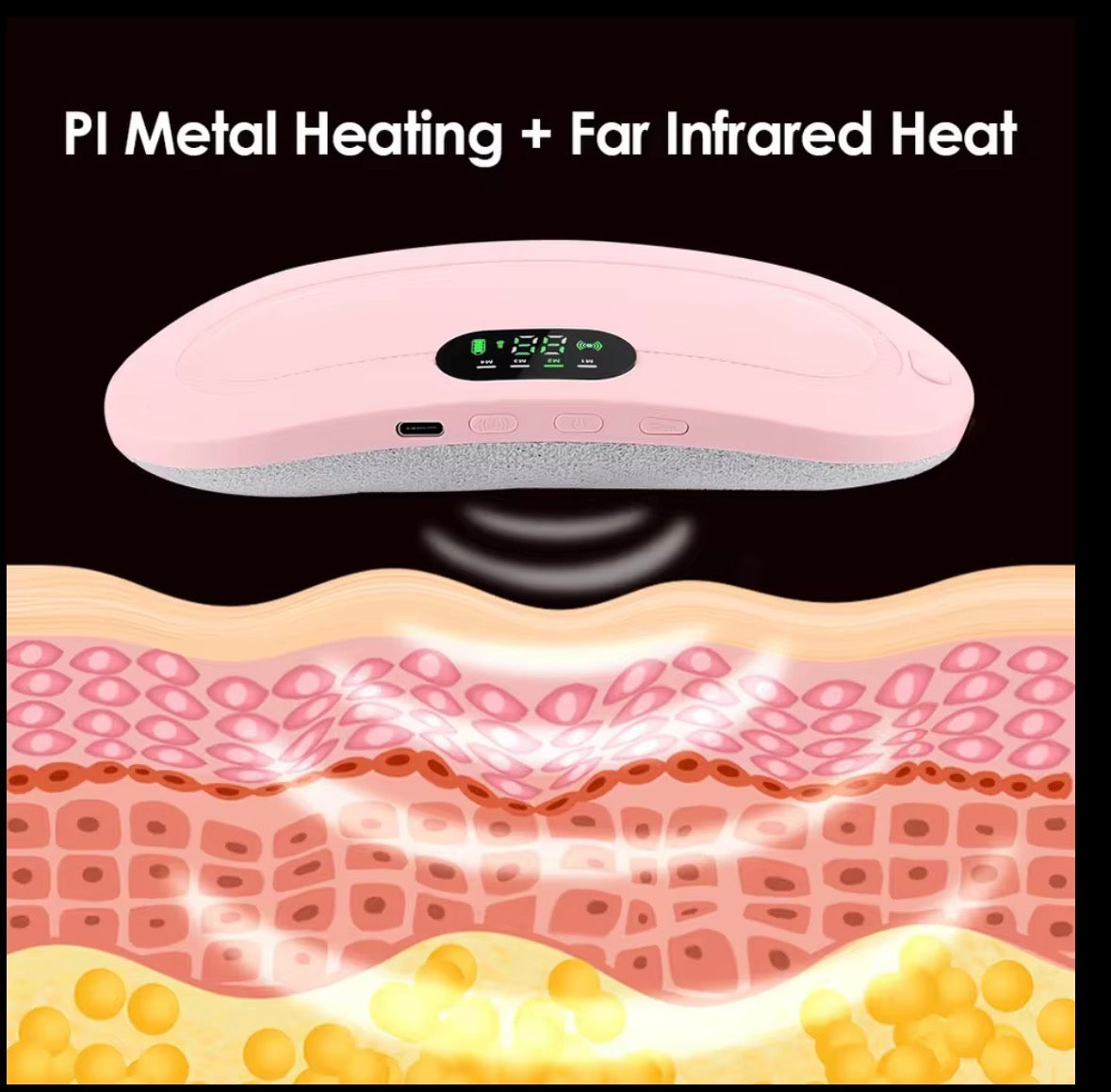 Electric Waist Massage for Period Cramps.